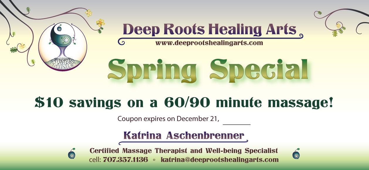 Deep Roots coupon - Spring