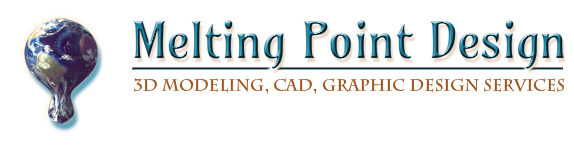 Melting Point Design Logo